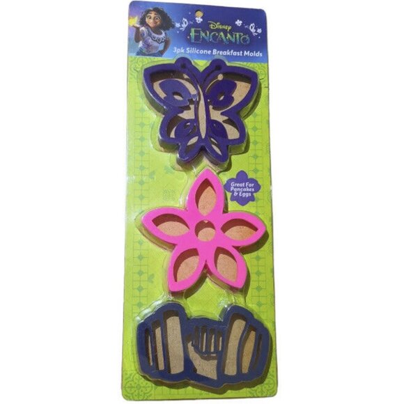 Disney Encanto & Wakanda Forever Silicone Pancake Mold BUNDLE NWT - Picture 3 of 6